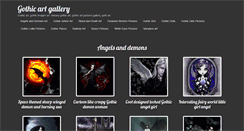 Desktop Screenshot of angelsanddemons.gothicarts.org