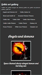 Mobile Screenshot of angelsanddemons.gothicarts.org