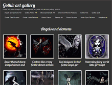 Tablet Screenshot of angelsanddemons.gothicarts.org