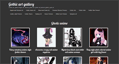Desktop Screenshot of anime.gothicarts.org