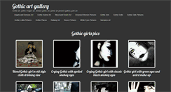 Desktop Screenshot of girls.gothicarts.org
