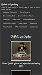 Mobile Screenshot of girls.gothicarts.org