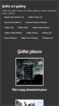Mobile Screenshot of gothicplaces.gothicarts.org